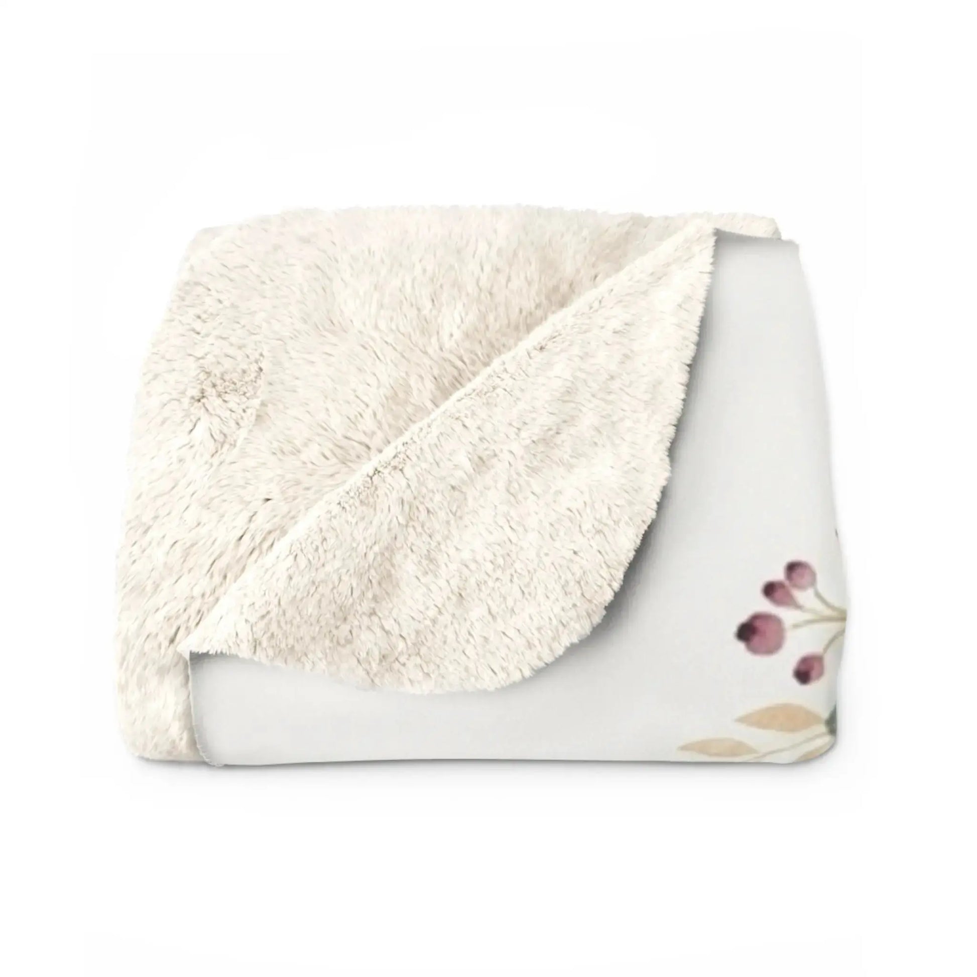 Personalized Sherpa Blanket - Valentine's Day Gift Couples by Cherished Harbor Gifts