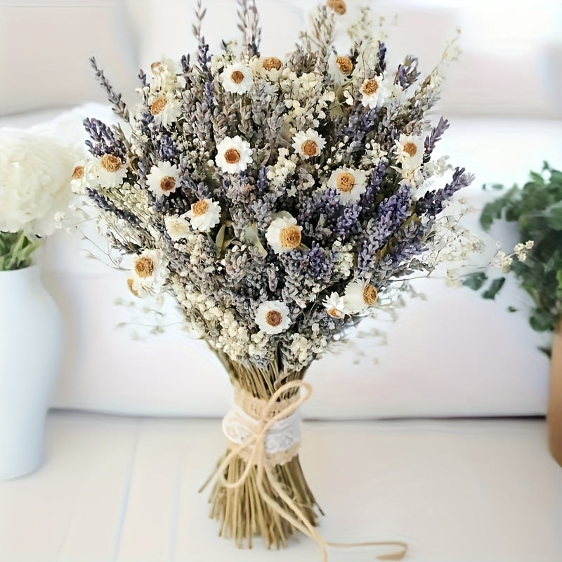 Natural Dried Flower Bouquet for Home and Wedding Decor - Cherished Harbor Gifts