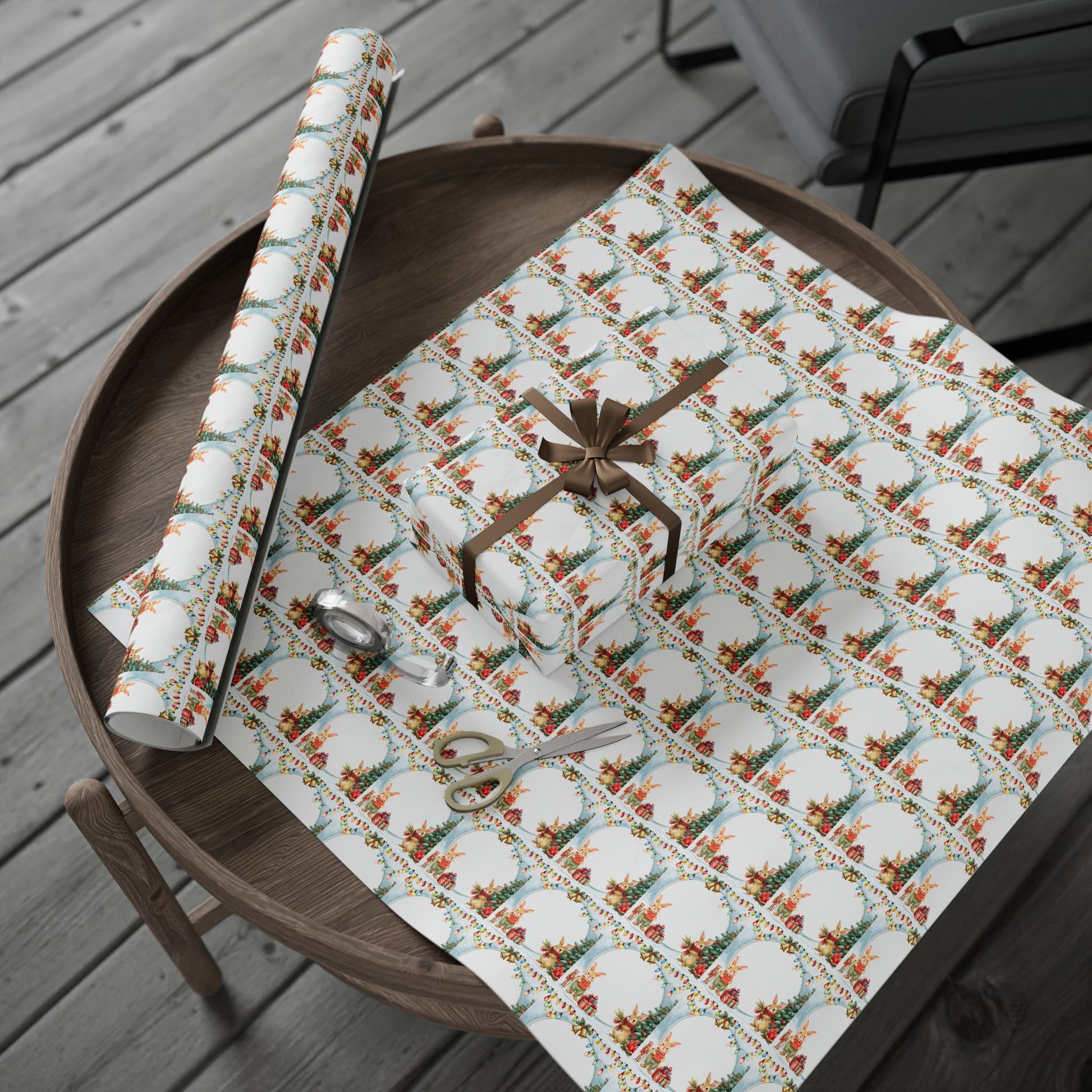 Christmas Wrapping Paper Roll for Festive Holiday Gifts - Cherished Harbor Gifts