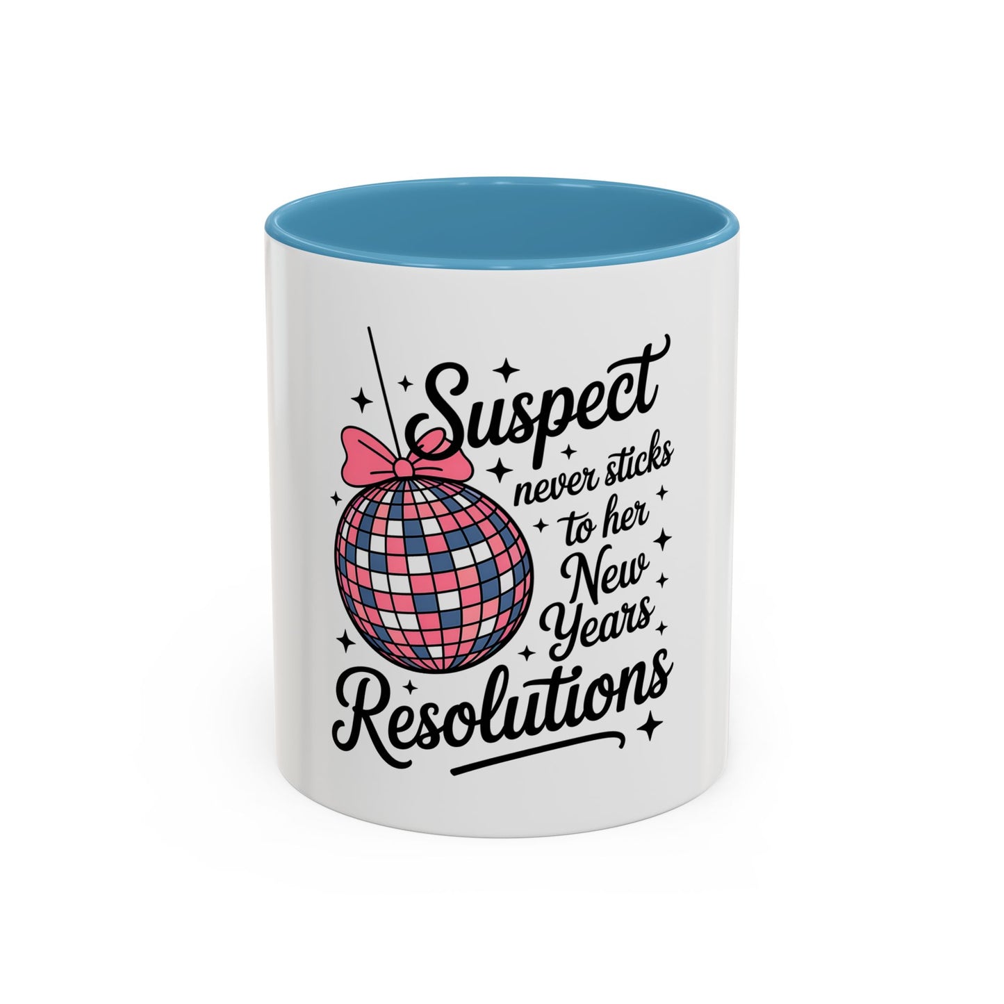 Funny New Year's Mug for Resolutions and Coffee Lovers - Cherished Harbor Gifts