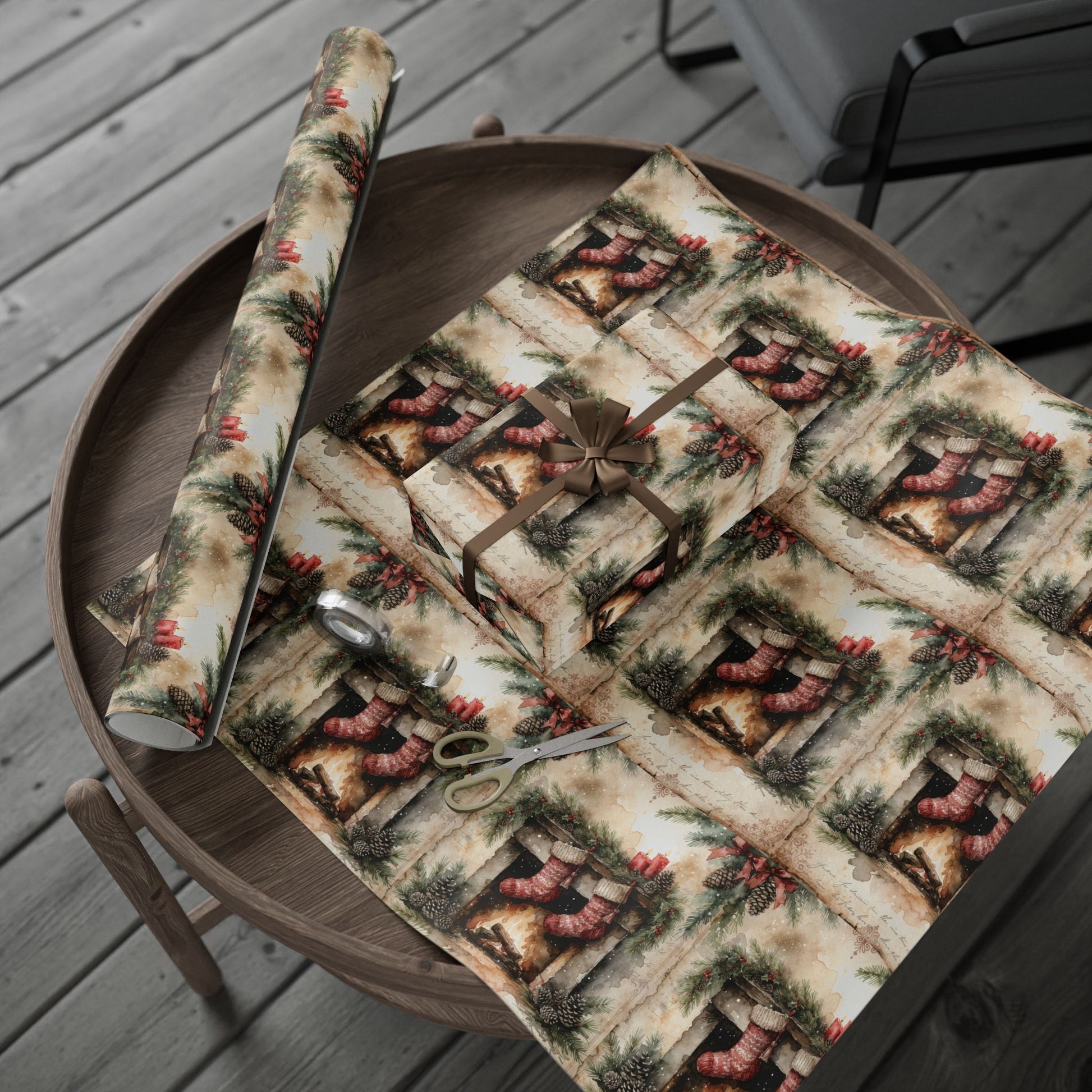 Premium Christmas Wrapping Paper for Holiday Gift Wrap - Cherished Harbor Gifts