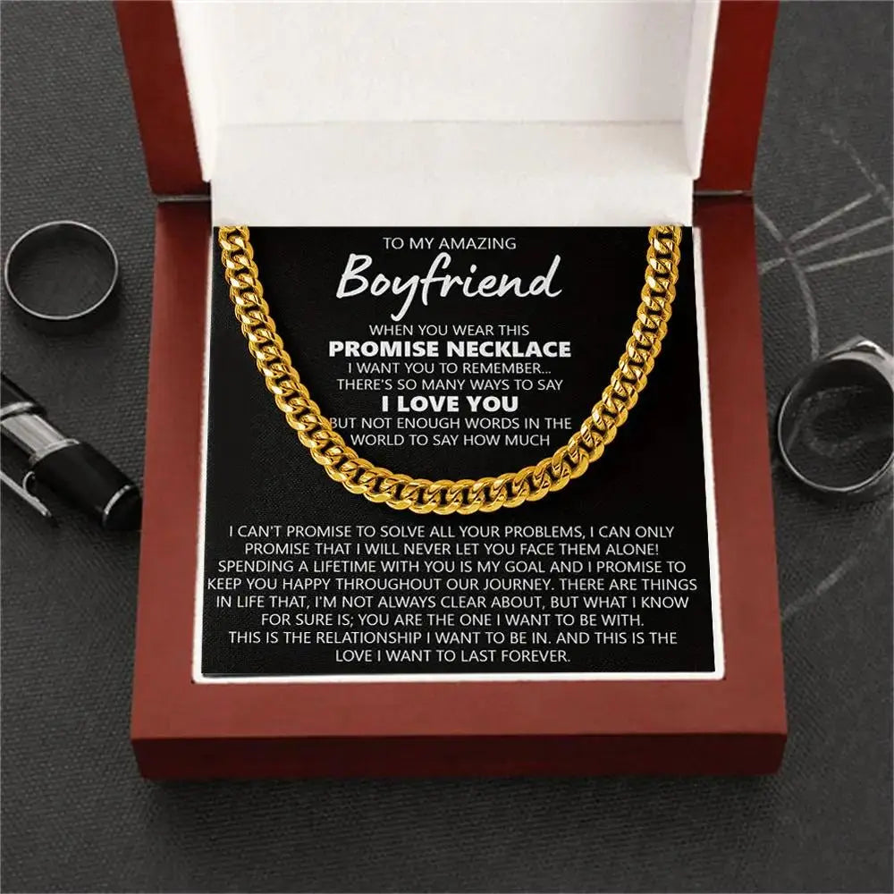Men's Chain Necklace - 7mm Stainless Steel 23.6" Length by EPR