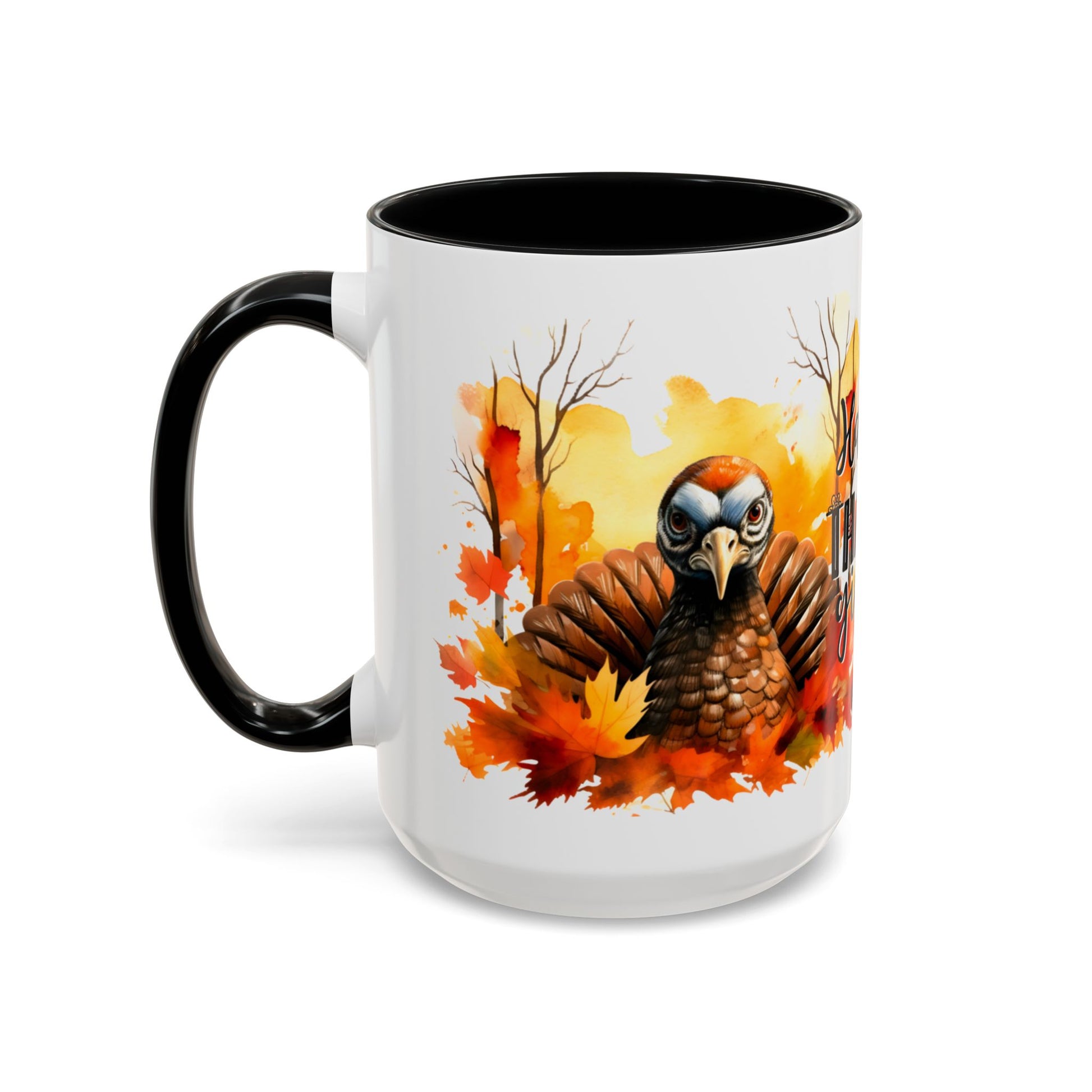 Festive Turkey Mug for Thanksgiving - Cozy Fall Coffee Cup - Cherished Harbor Gifts
