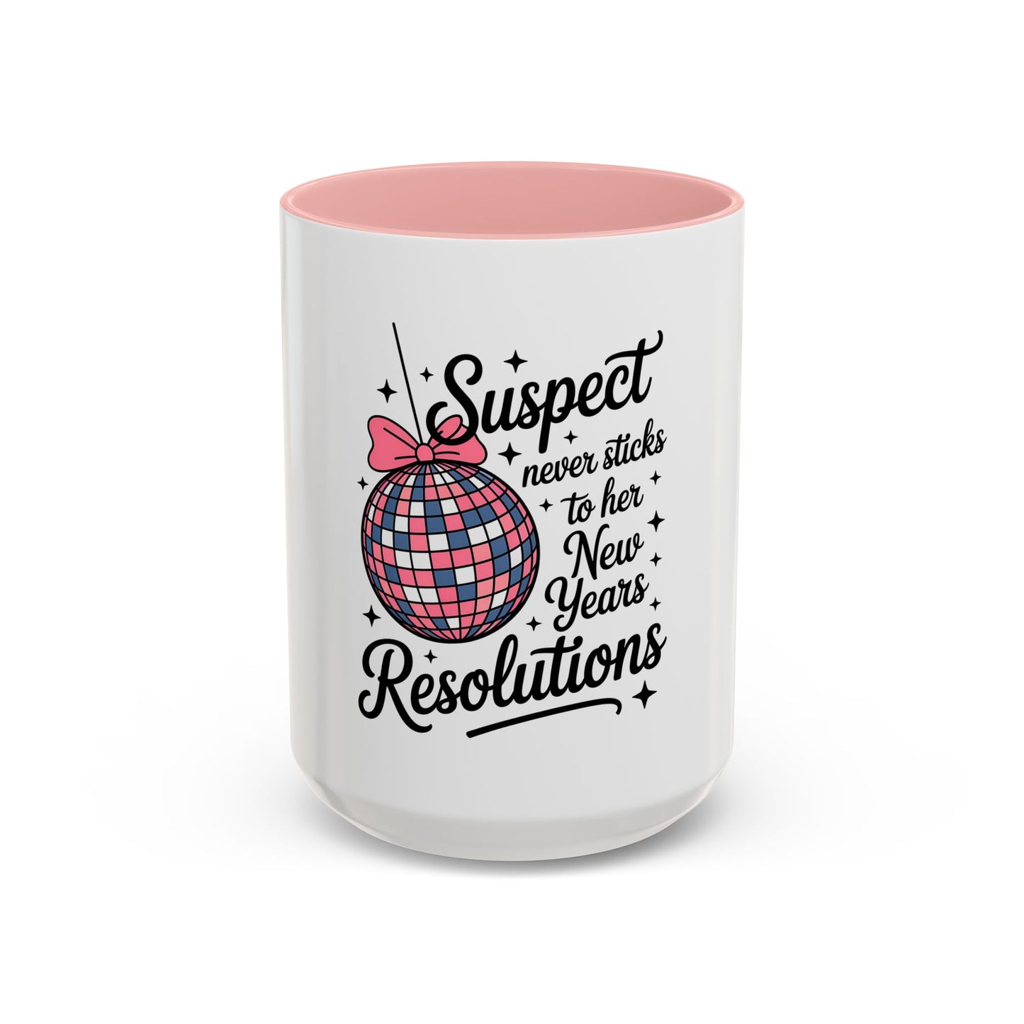 Funny New Year's Mug for Resolutions and Coffee Lovers - Cherished Harbor Gifts