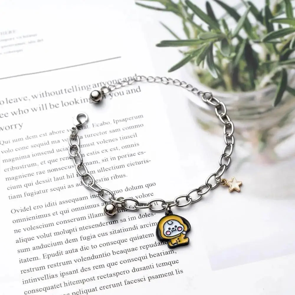 Cute Cartoon Charm Bracelet for Kids and Fans - Colorful Gift by EPR