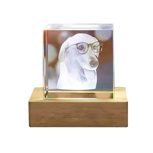 Personalized 3D Pet Keepsake – Custom Laser Engraved Gift by EPR