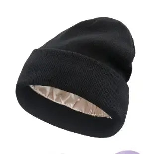 Personalized Embroidered Thick Knit Beanie | Custom Letter Unisex Winter Hat by TED