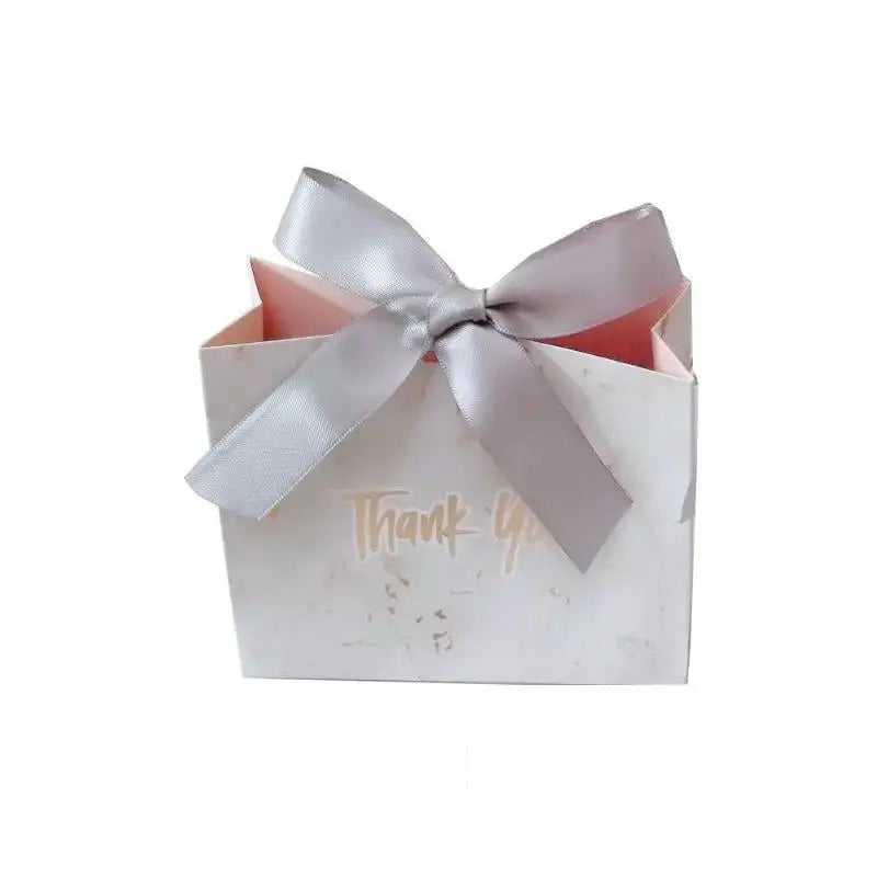 1PCS Marbled creative European style wedding sugar box wedding sugar bag wedding sugar box gift box bag paper bag by eprolo
