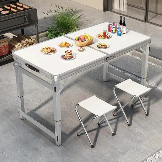 Small folding dining table and chairs by TED