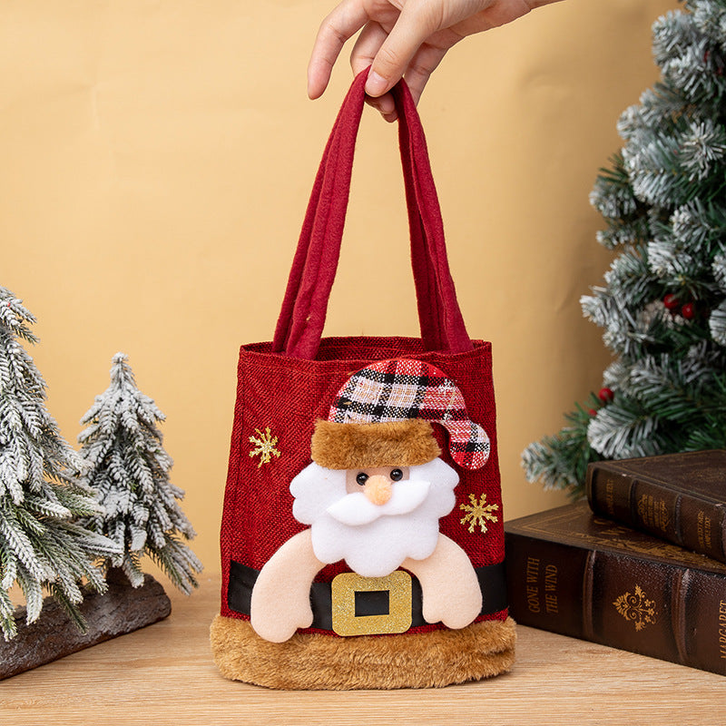 Reusable Christmas Gift Bag for Holiday Cheer and Gifts - Cherished Harbor Gifts