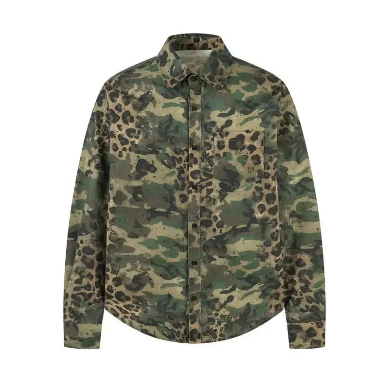 Camouflage Denim Jacket for Men by eprolo