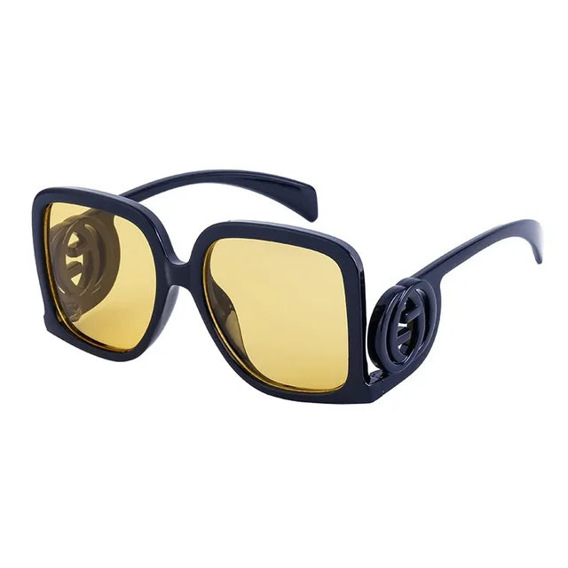 Stylish Oversized Square Sunglasses for Trendy Women - Cherished Harbor Gifts