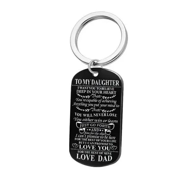 Engraved Dog Tag Necklace for Unique Family Gifts by EPR