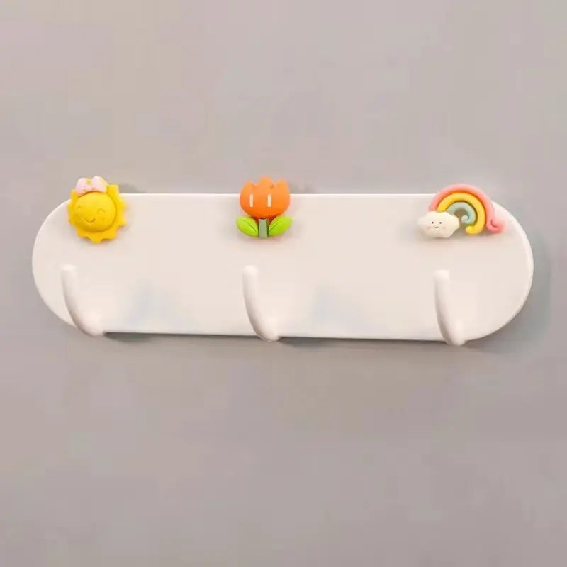 Cute Magnetic Hooks for Refrigerator | Cartoon No-Drill Kitchen & Home Organizer by TED