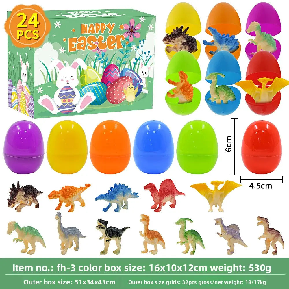 Easter Surprise Eggs with Hidden Toys for Children