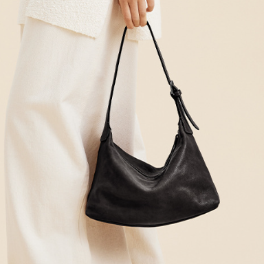 Genuine Leather Hobo Bag for Stylish Everyday Use - Cherished Harbor Gifts