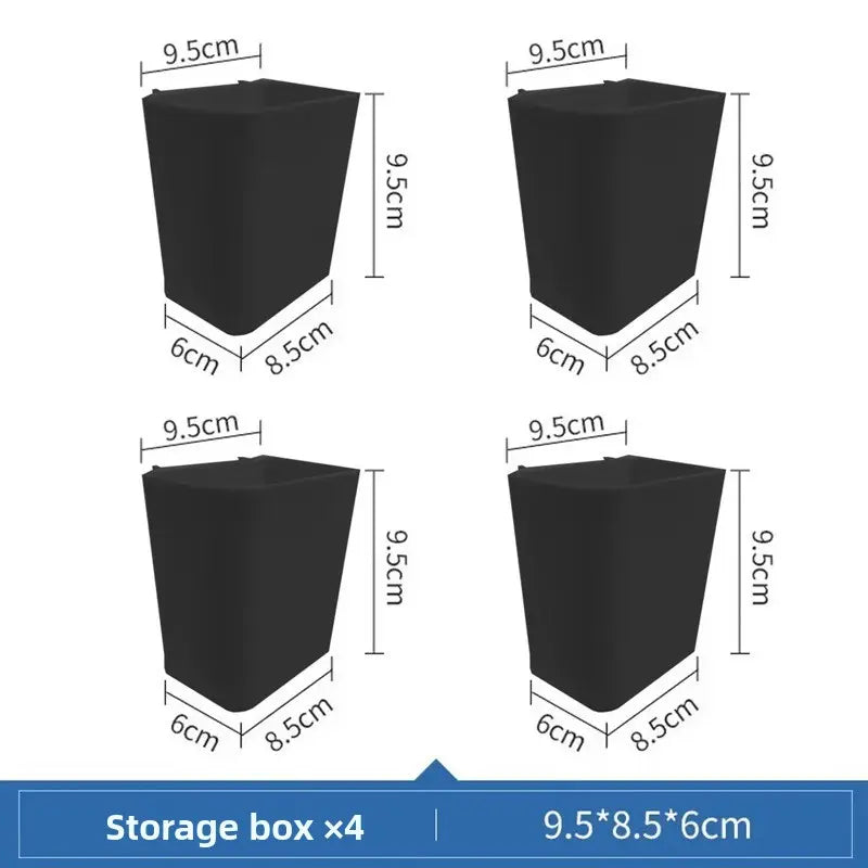 Wall-Mount Perforated Organizer Board