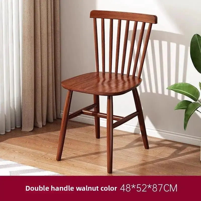 Modern Solid Wood Dining Table Set with Chairs by TED