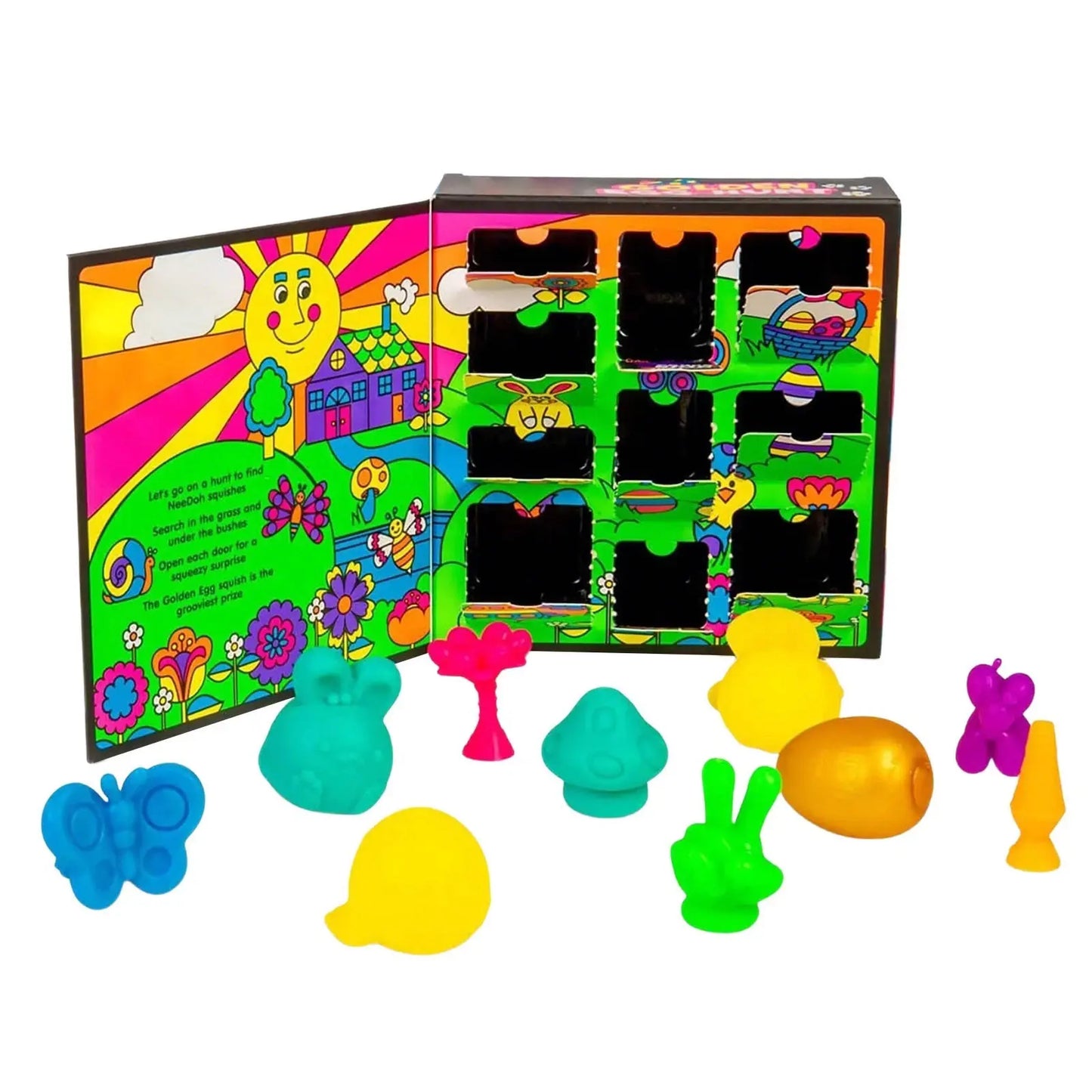 Easter Squishy Toy Blind Box with Golden Eggs