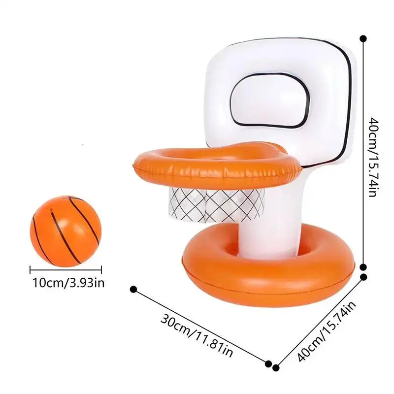 Inflatable Pool Basketball Hoop for Kids | Summer Water Game by EPR