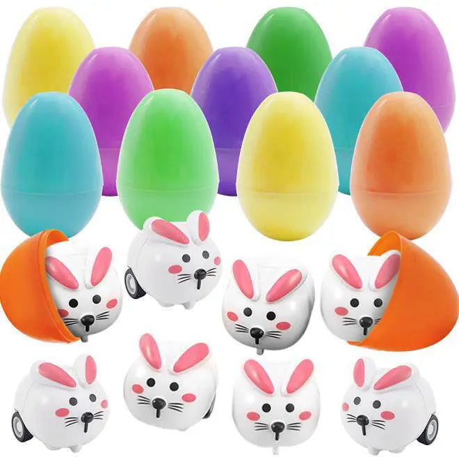 Easter Surprise Eggs with Hidden Toys for Children