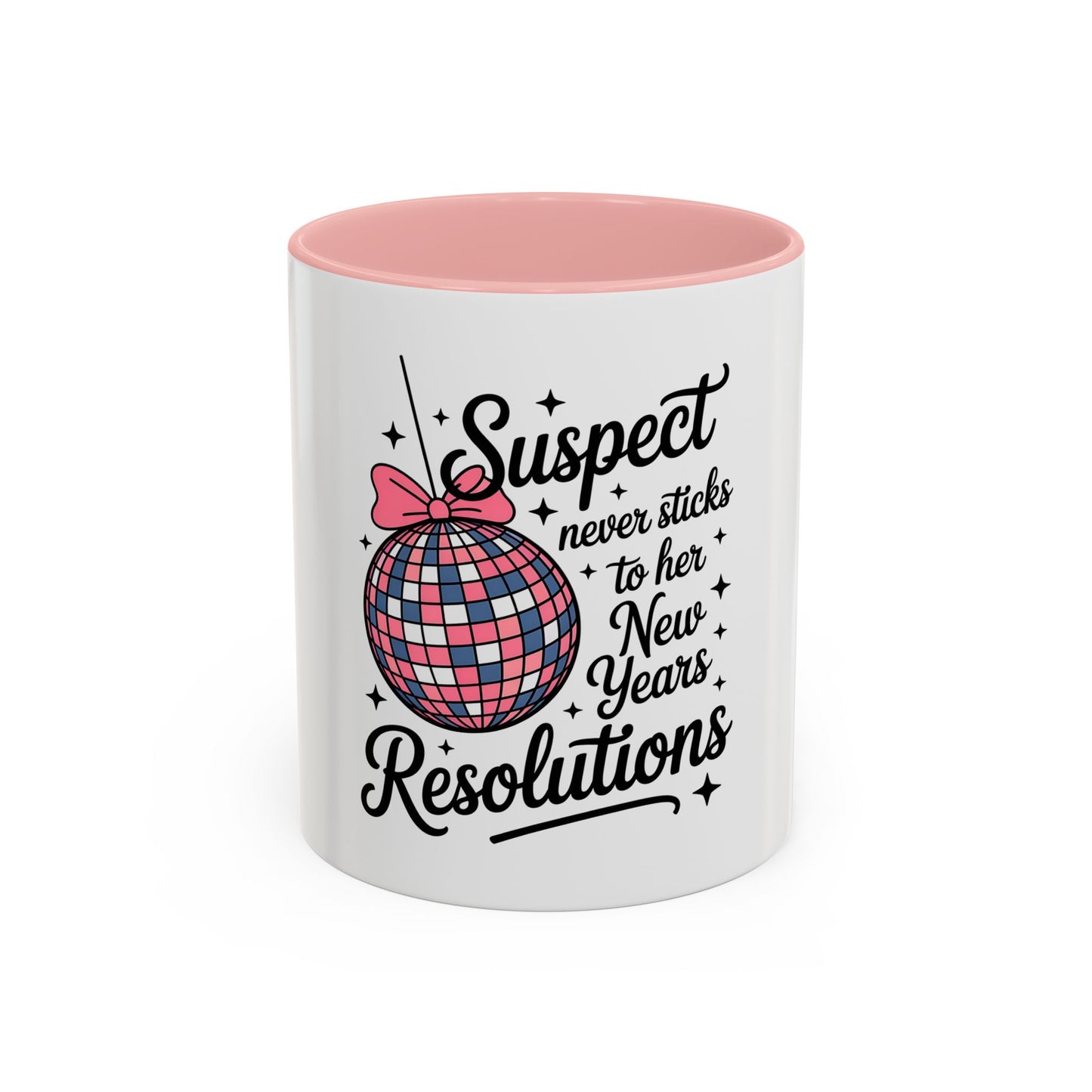 Funny New Year's Mug for Resolutions and Coffee Lovers - Cherished Harbor Gifts