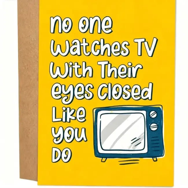 Funny Fathers Day Cards - Humorous Greeting Card Set by TED