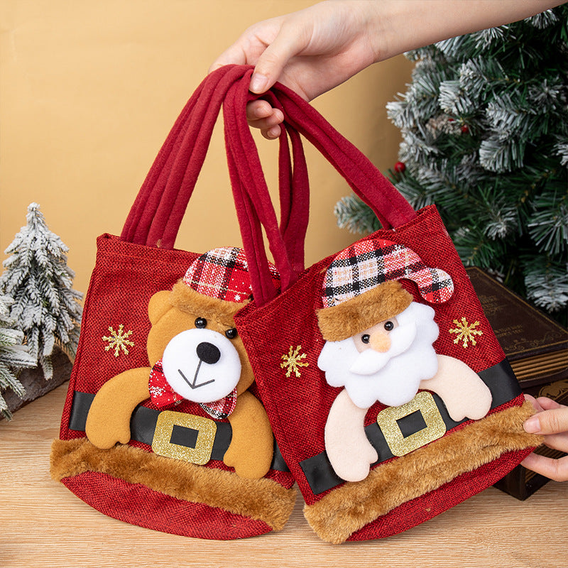 Reusable Christmas Gift Bag for Holiday Cheer and Gifts - Cherished Harbor Gifts