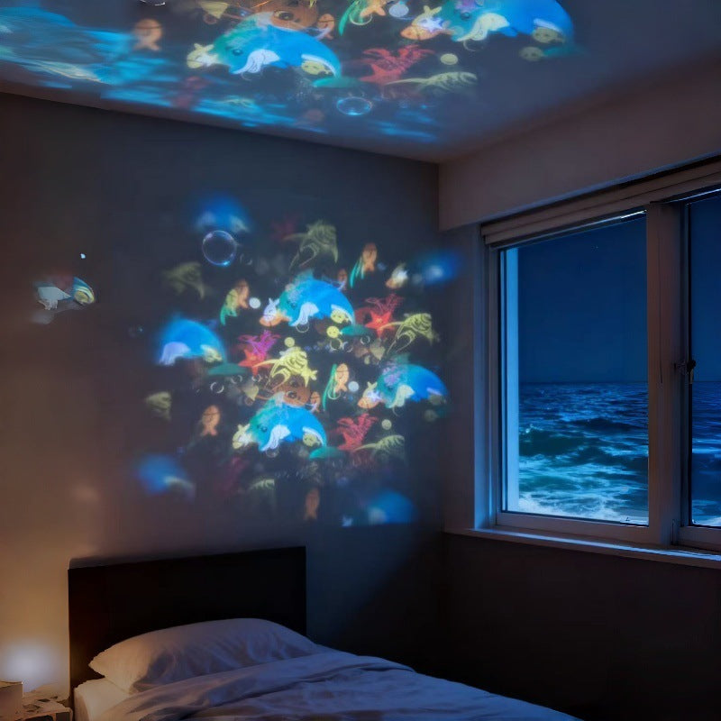LED Christmas Projector Light for Festive Holiday Decor - Cherished Harbor Gifts