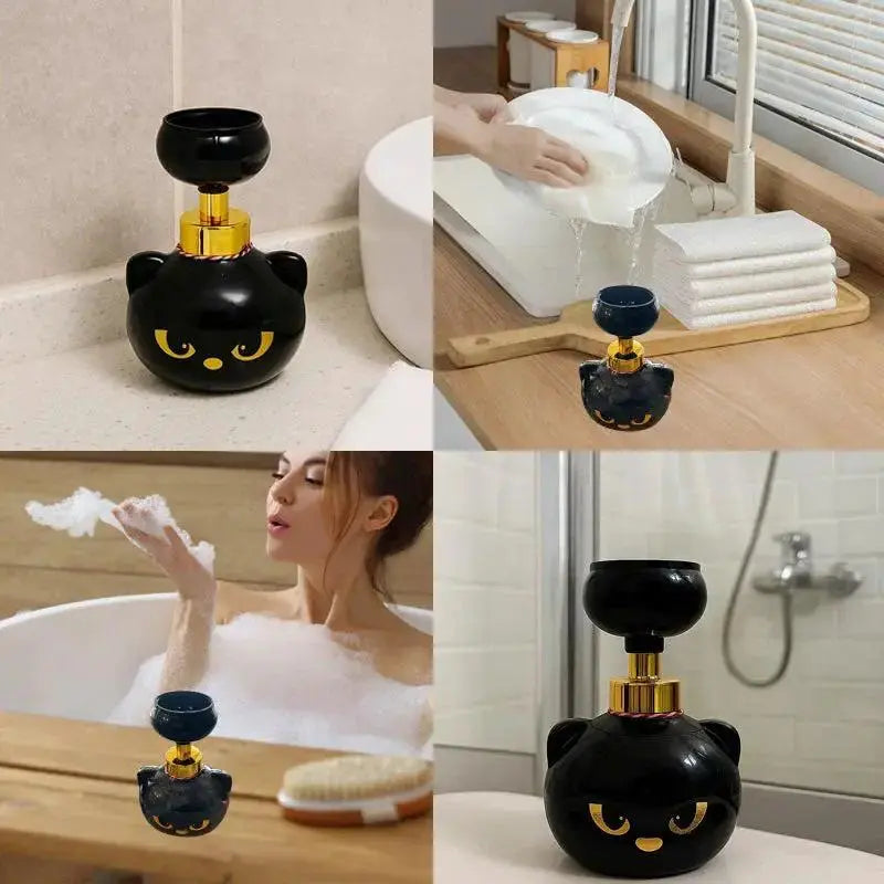 Cute Cat Paw Soap Dispenser for Cat Lovers' Decor by EPR