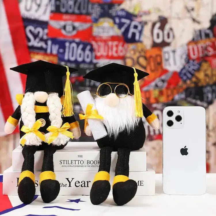 Graduation Long-Legged Ragdoll – School Mascot Keepsake Gift for Students & Teachers by EPR