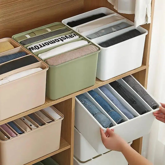 12L Stackable Clothing Storage Box | 12.2" Modular Closet Organizer by TED