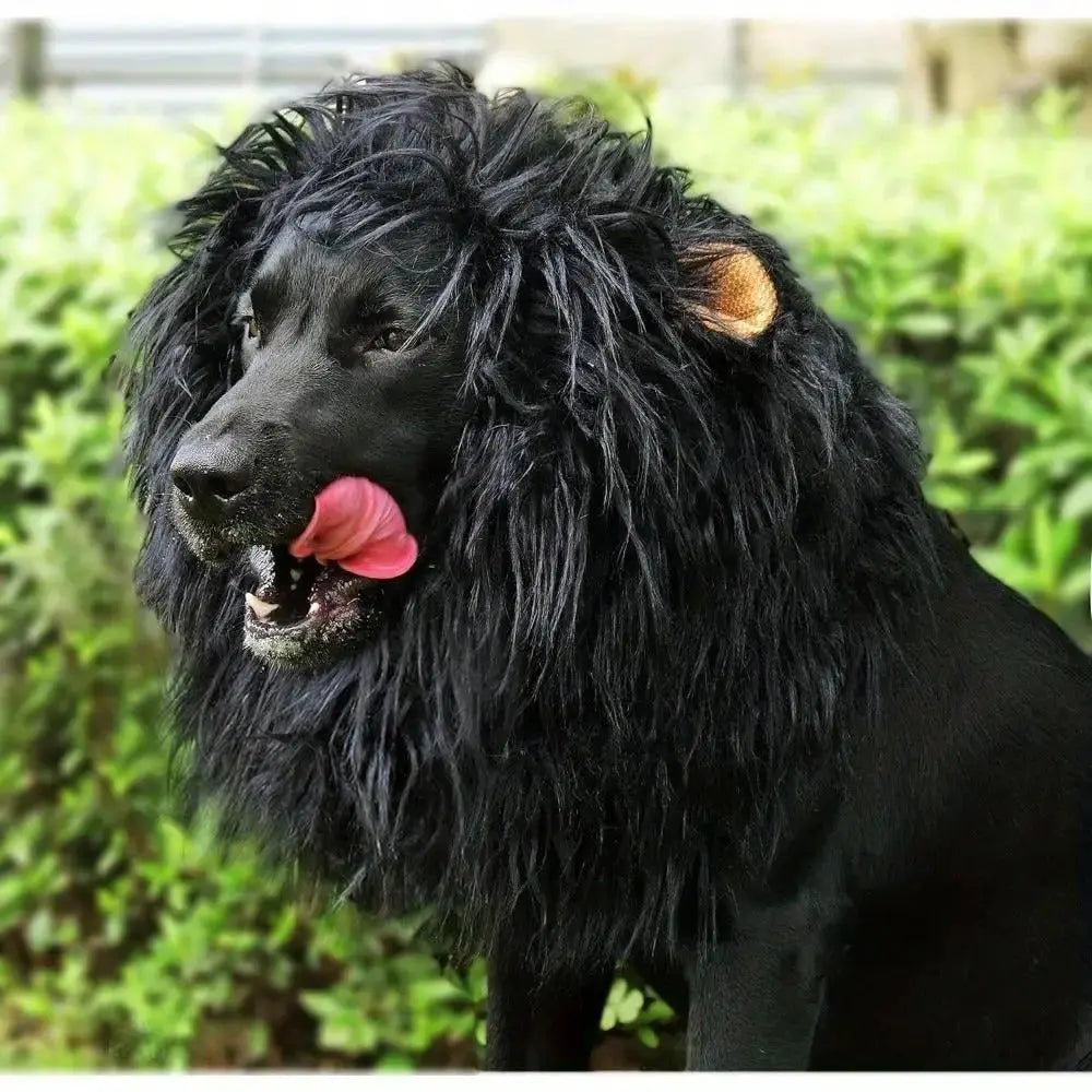 Lion Costume for Pets - Adjustable Wig with Ears by TED