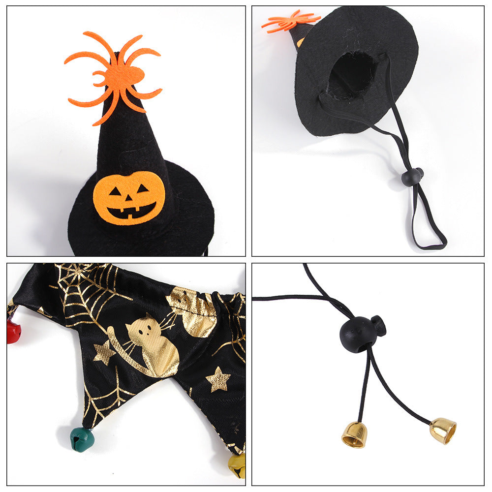 Cat Halloween Costume Set Hat & Scarf Set - Cherished Harbor Gifts