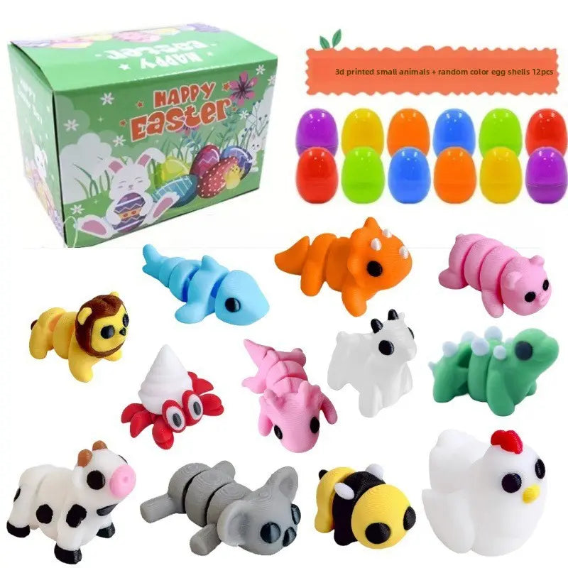 Easter Surprise Eggs with Hidden Toys for Children
