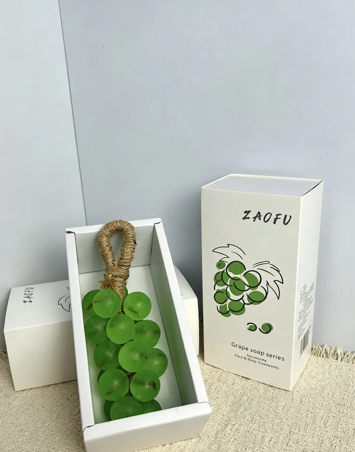 Handmade Crystal Grape Soap Gift