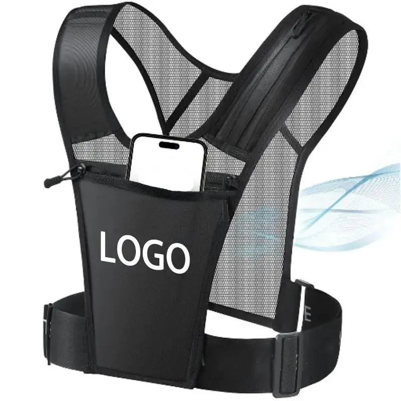 Personalized Reflective Running Backpack | Lightweight Breathable Sports Vest Bag by TED