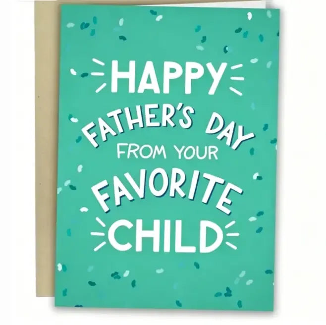 Funny Fathers Day Cards - Humorous Greeting Card Set by TED