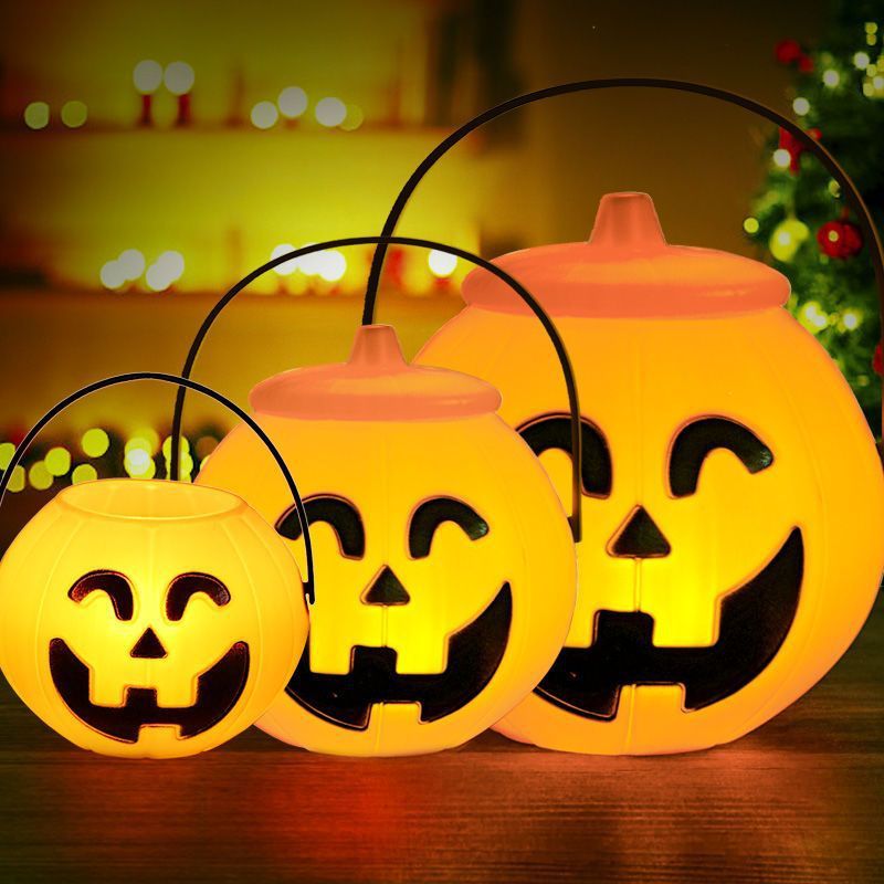 LED Pumpkin Lanterns for Halloween Parties and Home Décor - Cherished Harbor Gifts