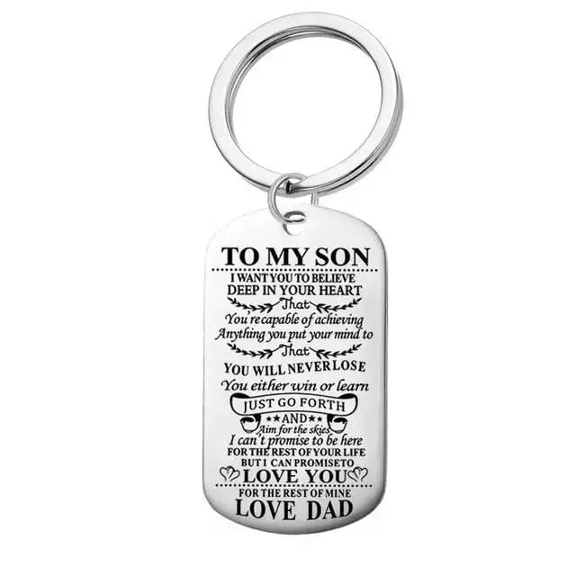 Engraved Dog Tag Necklace for Unique Family Gifts by EPR