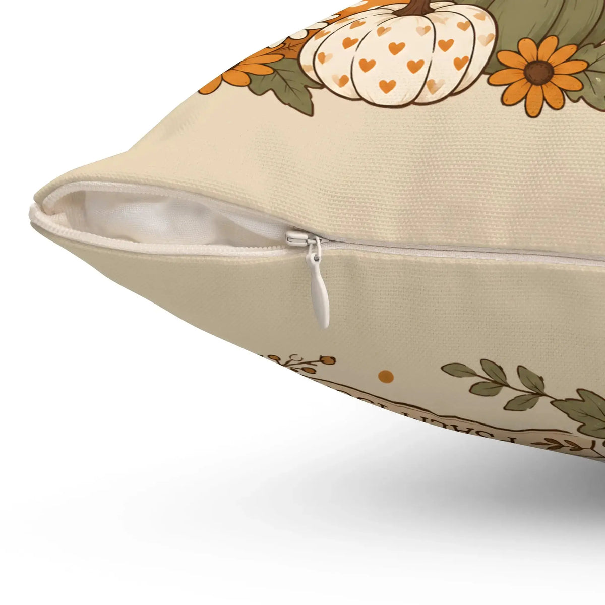 Thanksgiving Decorative Pillow for Cozy Autumn Decor by Cherished Harbor Gifts