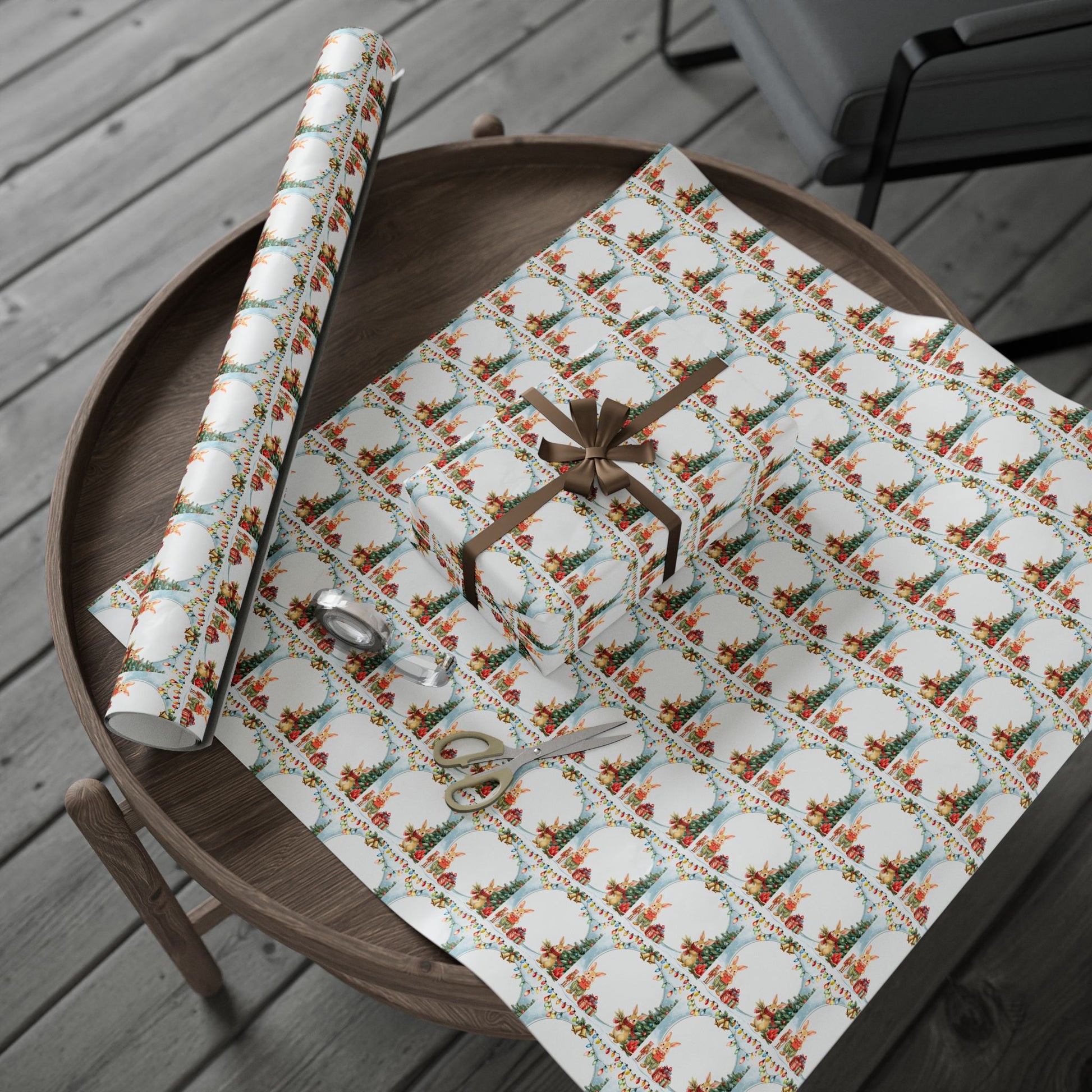 Christmas Wrapping Paper Roll for Festive Holiday Gifts - Cherished Harbor Gifts