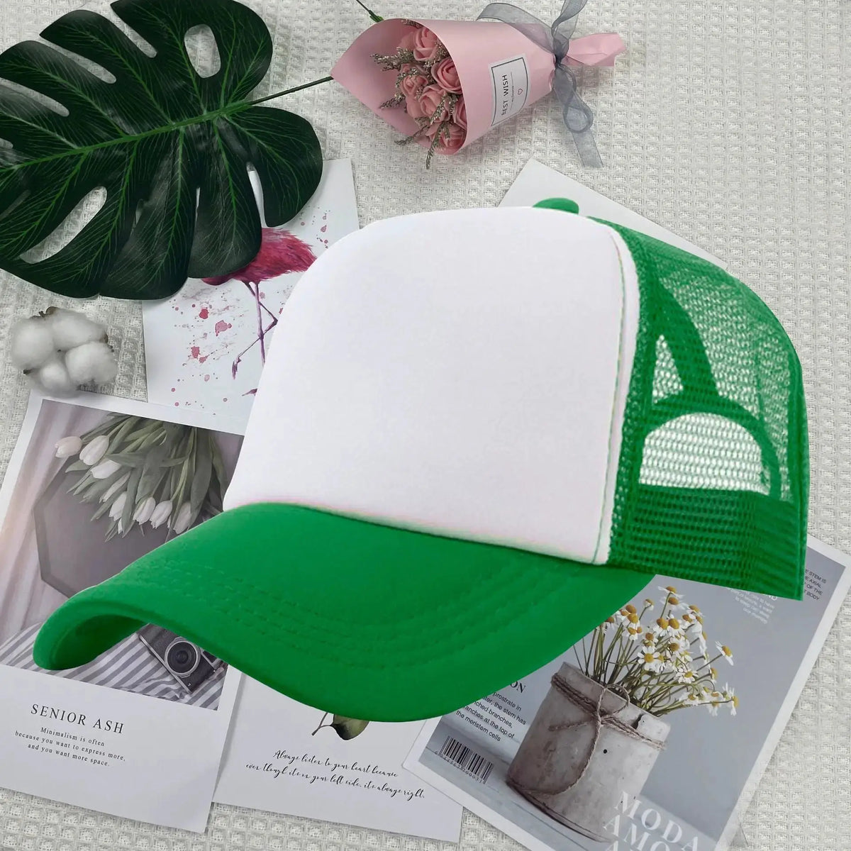 Personalized Breathable Mesh Sun Hat | Custom Embroidered Unisex Outdoor Cap by TED