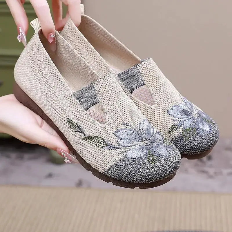 Women's Breathable Slip-Ons for Casual Summer Walking by TED