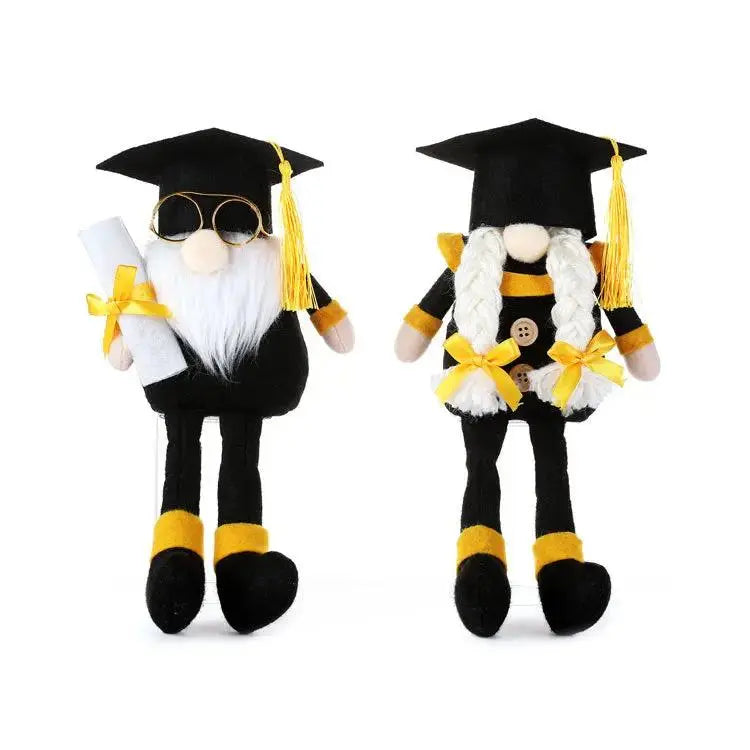 Graduation Long-Legged Ragdoll – School Mascot Keepsake Gift for Students & Teachers by EPR