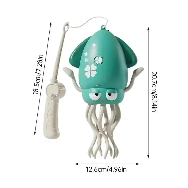 Interactive Dancing Octopus Toy with Lights, Music & Obstacle Avoidance by EPR