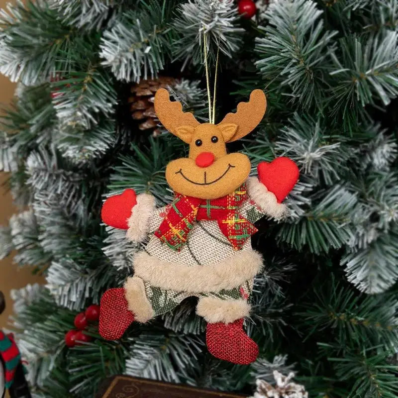 Cute Christmas Ornament - Dancing Doll Tree Decoration by EPR