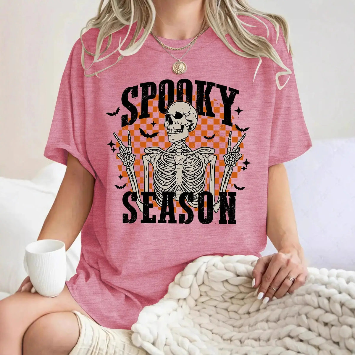 Women’s Stylish Halloween Graphic T-Shirt for Women - Spooky Tee by EPR