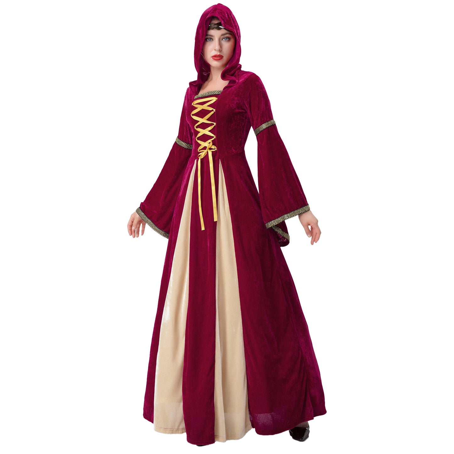 Gothic Princess Costume for Halloween Court Dress - Cherished Harbor Gifts