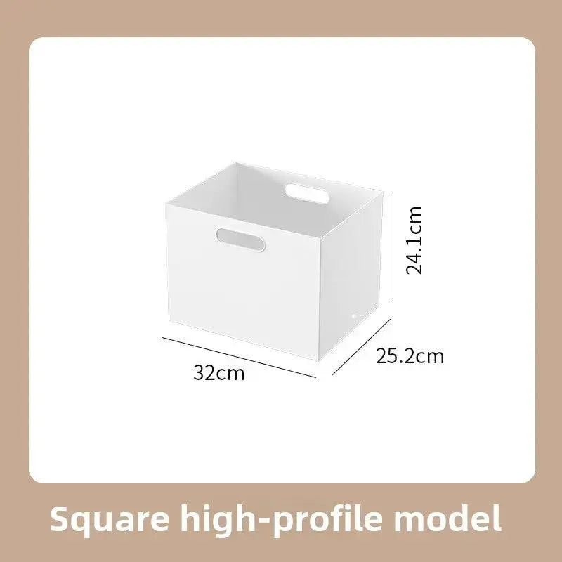 Stackable Plastic Storage Box with Lid | 12L Modular Home Organizer by TED
